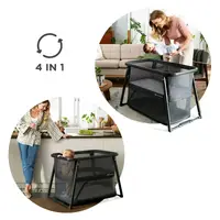Кровать-манеж 4 в 1 Kinderkraft Sofi Plus Grey (KLSOFIPLGRY0000)
