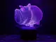 Сменная пластина для 3D ламп "Дог Мог" 3DTOYSLAMP