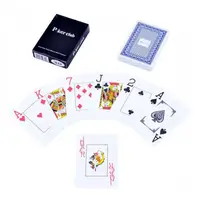 Пластиковые карты покер PlayGame Poker Club IG-6010, 54 шт Синий