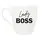 Кружка Kvarta Lady boss black 5098 500 мл белая