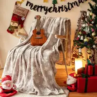 Плед новогодний евро New Year 9 19312 200х230 см