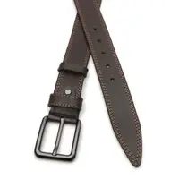 Чоловічий шкіряний ремінь V1125GX02-brown