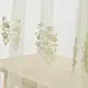 Ткань тюль фатин с вышивкой Бейл V-03 крем