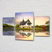 Триптих картины купить в трех размерах на Холсте нат., 80х120 см, 55x35-2/80x45