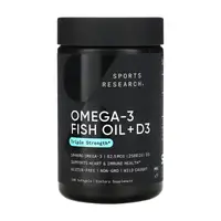 Omega-3 Fish Oil Alask Omega 1250mg + D3 2500IU - 120 softgels