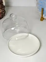 Тортовниця OLens White kitchen 8030-321 20.5х22 см біла