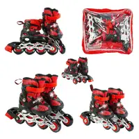 Роликові ковзани Best Roller. Розмір 26-28: 15-16.5 см, PVC колеса. Red (153147)