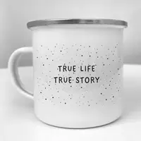 Кружка металлическая Camper True life true story 250 мл (KRM_23S006)