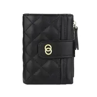 Женский кошелек Baellerry DR063 Black для карт мелочи на молнии