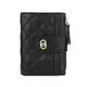 Женский кошелек Baellerry DR063 Black для карт мелочи на молнии