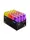 Батарейки Xiaomi CUKTECH AA rainbow alkaline battery (24 шт) B08