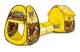 Детская палатка с тунелем Yufeng 52 A-1 окна пластиковый каркас 300х100х95 см. Yellow (187965)