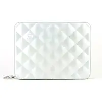 Кошелек на молнии OGON Quilted passport, серебристый