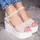 Женские босоножки Fashion Jasper 2899 40 размер 25 см Бежевый