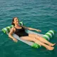 Надувной водный гамак Pool Loungers для бассейна и пляжа • Плавательный шезлонг с сеткой и подголовниками
