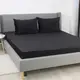 Простынь на резинке двуспальное ТЕП VELOUR 2-04756_34657 160х200 см черная