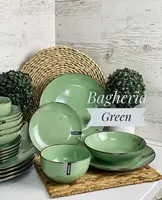 Сервиз столовый Ardesto Bagheria Pastel green AR0019GGC/2 19 предметов зеленый