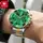 Часы наручные Olevs 2870 Green Accents