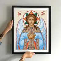 Заготовка для вышивки ТМ Мосмара Спас Благое Молчание ММР-022 [Материал: Габардин подклеенный флизелином]