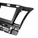 Переходная рамка Lesko 10.1" Black для автомобиля Mitsubishi Lancer X 2010 MI 048T