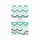Детская простыня MINT ZIGZAG