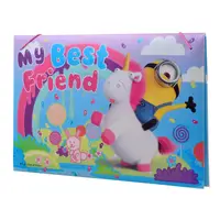 Папка на резинці A4 YES Minions Fluffy 491684 24,5х32 см