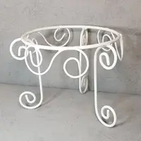 Подставка под блюдо WireDecorArt "180" 18x20 см белый