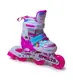 Раздвижные ролики Scale Sports размер 26-29 (светящиеся колеса). Rainbow Pink (276826187)