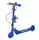 Детский самокат двухколесный Scale Sports SS-13, ручной тормоз, Led-фонарик. Blue (1411298538)