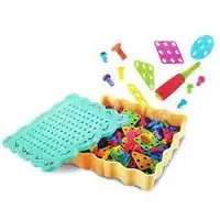 Конструктор Tu Le Hui "Diy Light Puzzle" 200 деталі 12LED TLH-19 з шуруповертом