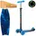 Самокат детский MAXI iTrike JR 3-055-1-WP9 с подсветкой