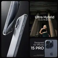 Чохол Spigen для iPhone 15 Pro - Ultra Hybrid Matte, Frost Clear (ACS06708)