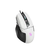 Миша комп'ютерна провідна Bloody W70 Max Panda White біла з чорним
