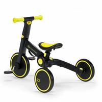 Триколісний велосипед біговел 3в1 KiderKraft 4TRIKE Black Volt