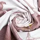 Ткань бязь ранфорс для постельного белья 2,4 м цветы беж