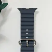 Силіконовий ремінець для Smart Watch Ocean Band 42/44/45/49 (Темно-сірий)