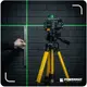 16-строчный лазерный уровень 360° Powermat 40м (Польша)