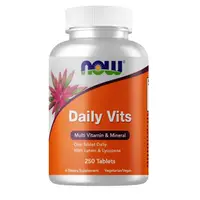 Витамины и минералы NOW Daily Vits, 250 таблеток