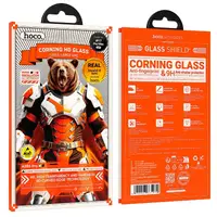Захисне скло HOCO для iPhone 17 Pro Max Bear Shield series Corning full screen HD tempered glass (A888 Pro)