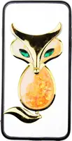 Чохол накладка TOTO TPU Case Decorative Stones IPhone 6 Plus/6S Plus A Fox Black