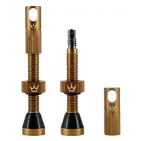 Ниппели Peaty's x Chris King Tubeless Valves, 42mm, Bourbon