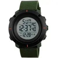 Часы наручные мужские Skmei BIG SIZE 1213AG хаки