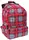 Городской рюкзак в клетку 25L Corvet, BP2013-58 красный