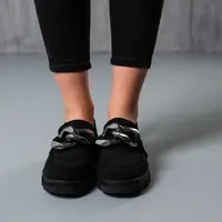 Броги жіночі Fashion Saint 3762 37 розмір 23,5 см Чорний
