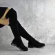 Ботфорты женские Fashion Clementine 2343 41 размер 26 см Черный