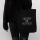 Экосумка GoT "Queen of justice", Черный, английский