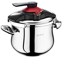 Каструля-скороварка OMS 5034-G5-red 5 л 22 см червона