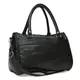 Женская кожаная сумка Borsa Leather K1HB1506334-R1-black