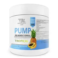 Предтренировочный комплекс Bodyperson Labs Pump Pre-Workout Formula, 250 грамм Тропик