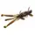 Силикон FishUp Shrimp 3.6" #050 Green Pumpkin Brown/Red & Purple